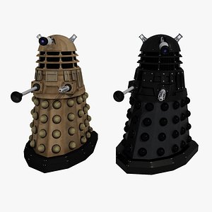 dalek enemy doctor 3d model