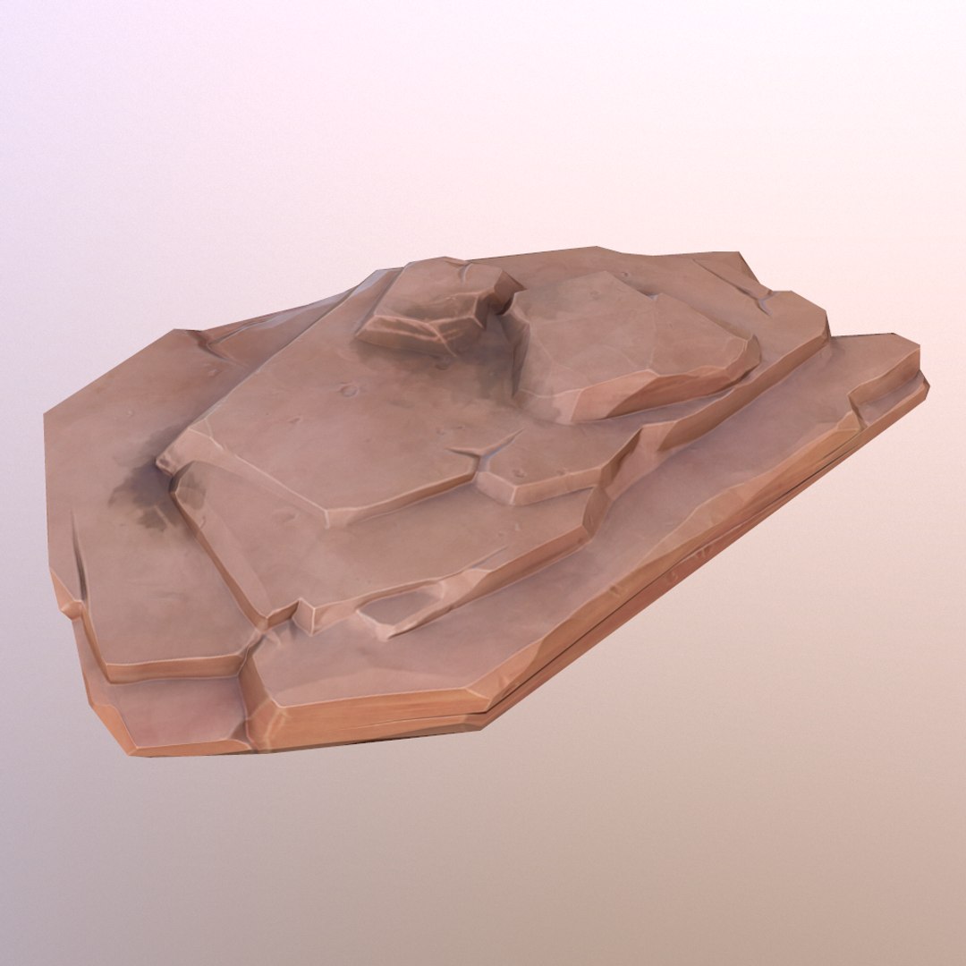 Red Rocks 3d Model