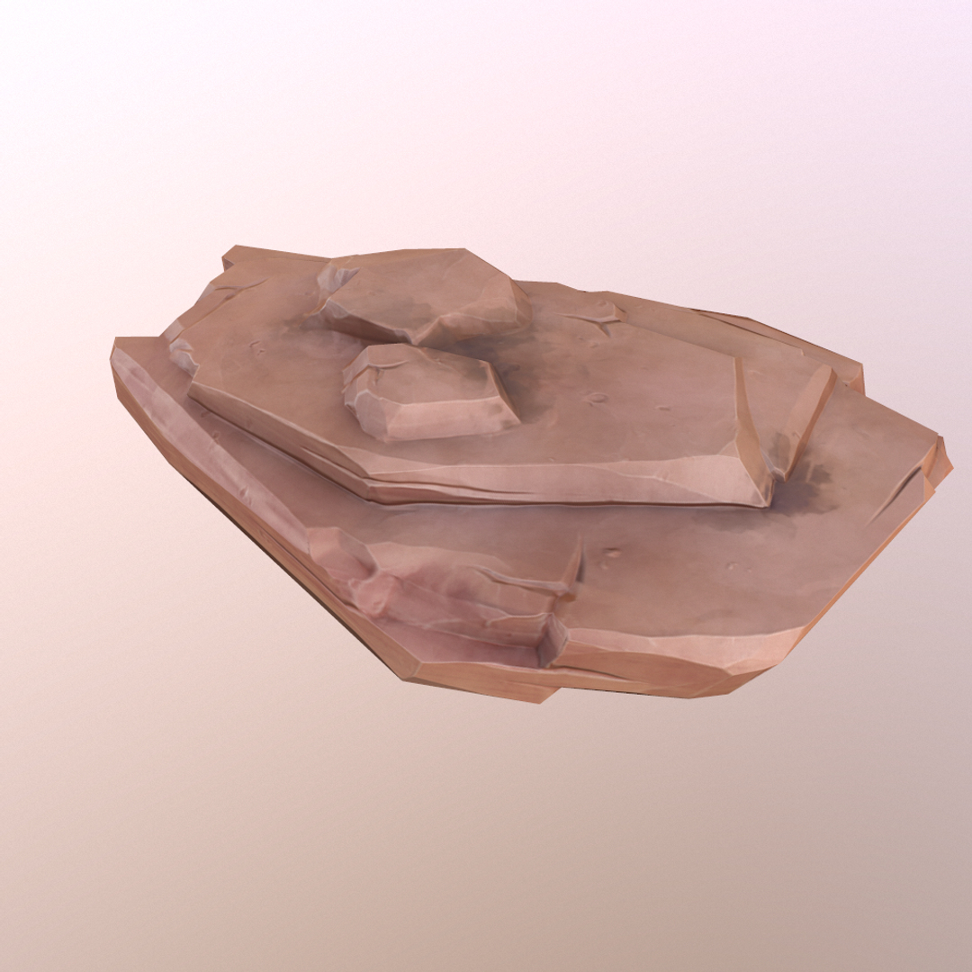 Red Rocks 3d Model