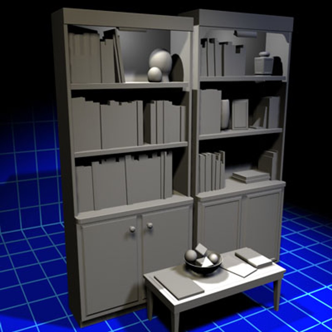 3d Model Book Props 01