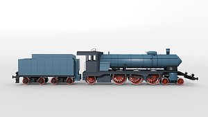 Bavarian steam locomotive