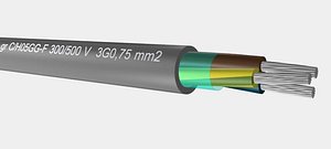 3d model of soepele edrateen leiding 110