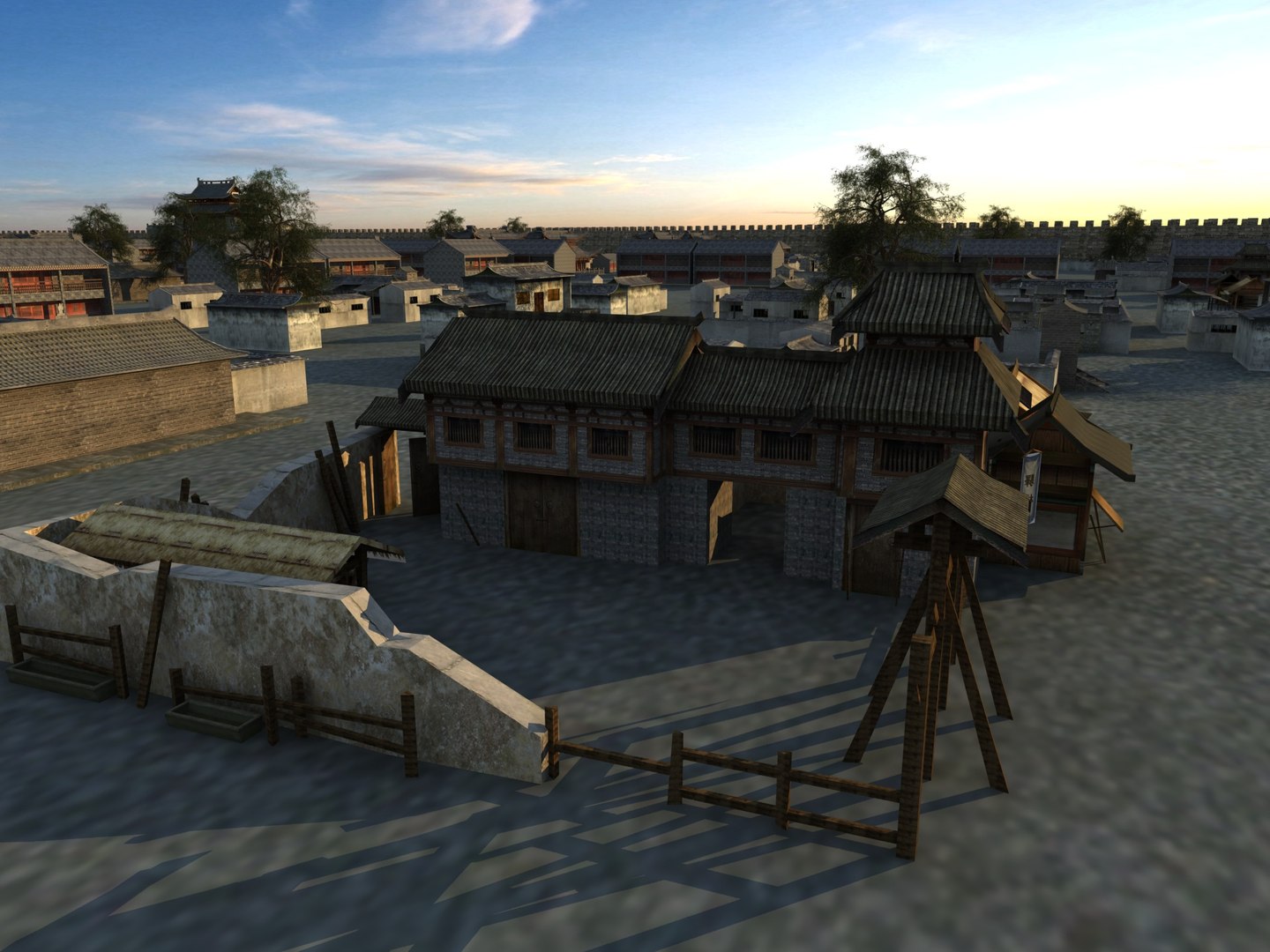 Xixia Ancient City 3D TurboSquid 1838327