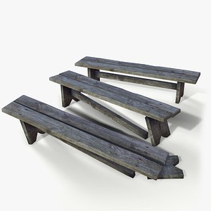 3D model ready bench