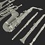 Coleção de instrumentos de sopro