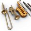 Coleção de instrumentos de sopro