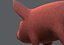 3D pig cartoon v02 animal