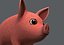 3D pig cartoon v02 animal