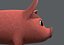 3D pig cartoon v02 animal
