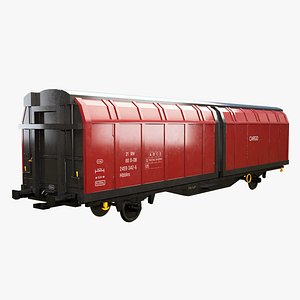 3D model Hbblins Cargo Railcar