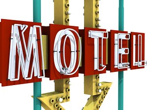 Starlight Motel Vintage Neon Sign
