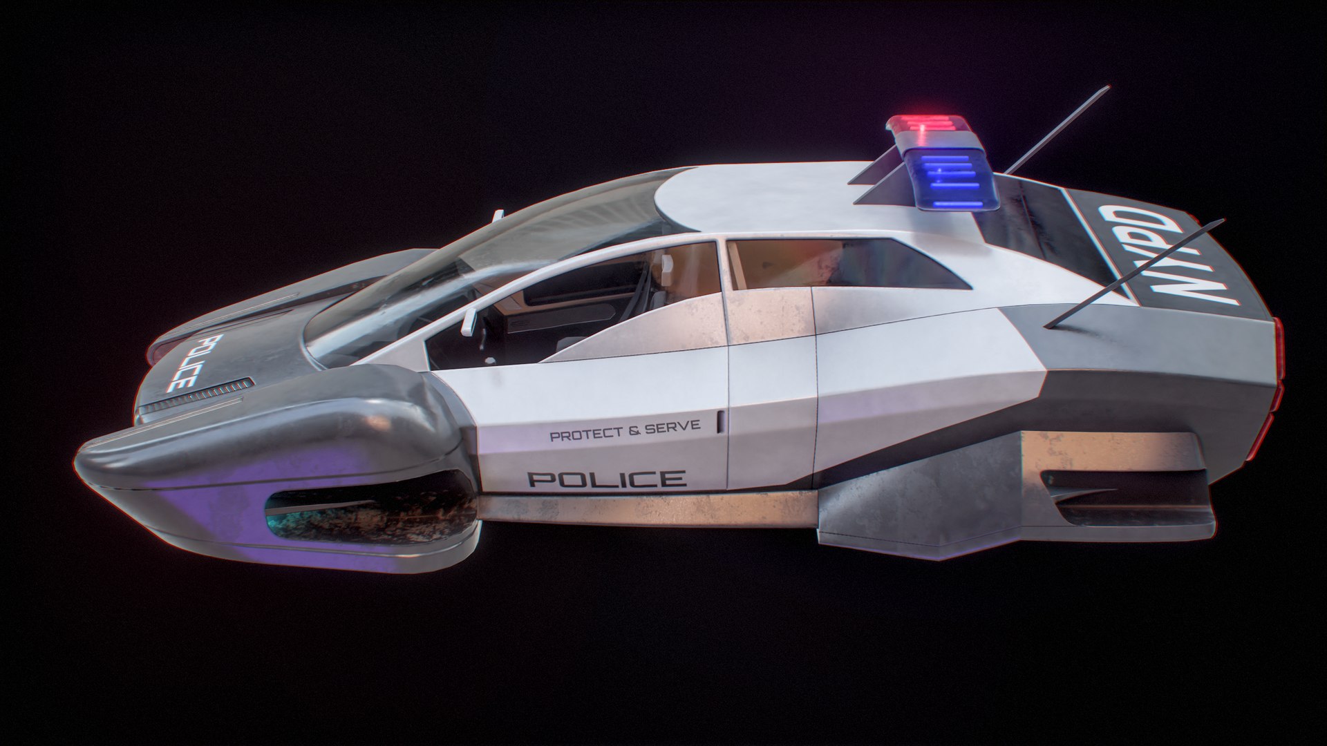3D Sci-Fi Flying Police Vehicle PBR model https://p.turbosquid.com/ts-thumb/vh/6NEfUB/4w/rendcol_00025/png/1707616166/1920x1080/fit_q87/ec74182d9a4a373a98ae5fc921bb29961222be06/rendcol_00025.jpg