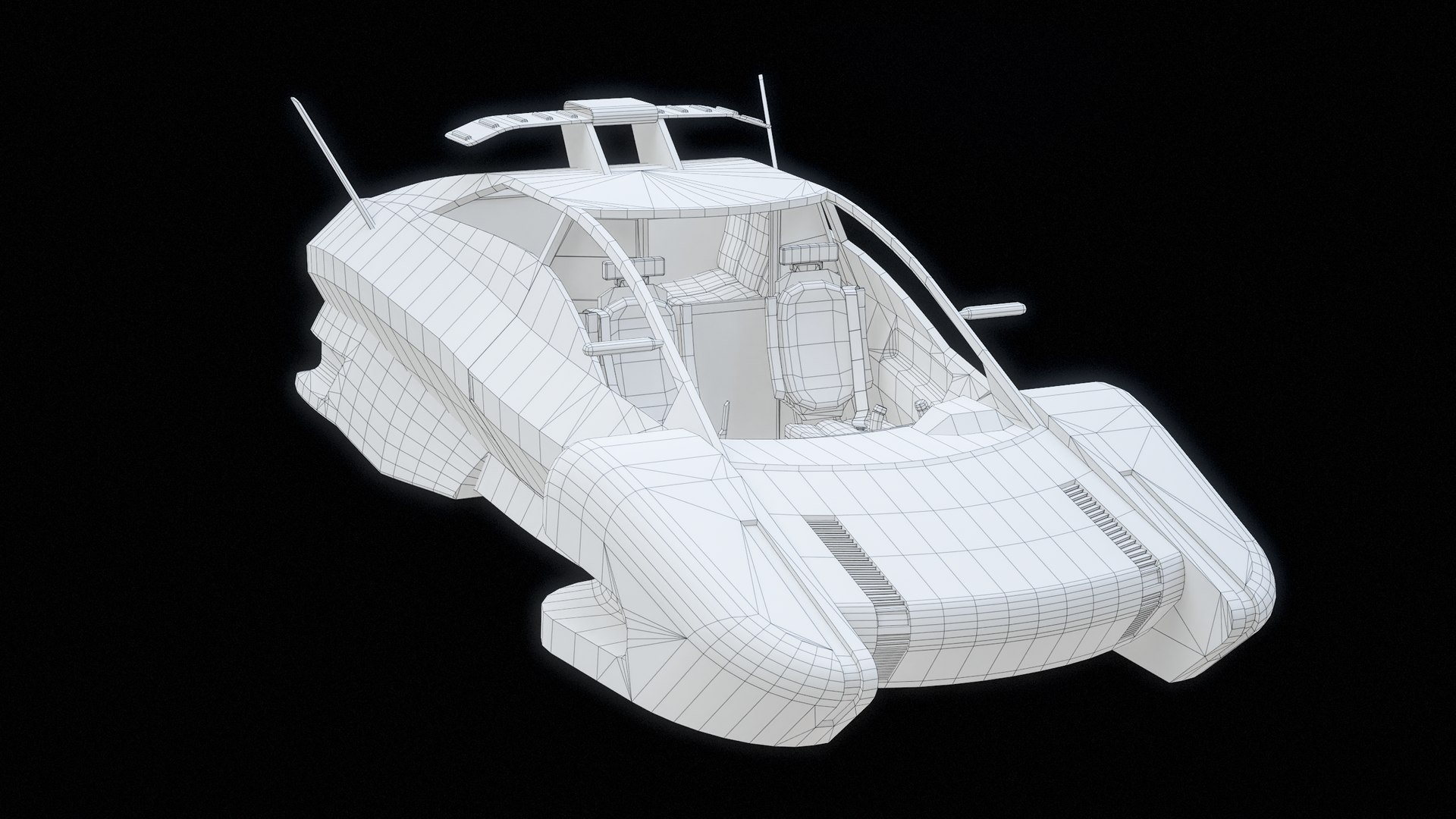 3D Sci-Fi Flying Police Vehicle PBR model https://p.turbosquid.com/ts-thumb/vh/6NEfUB/YA/rendwire_00005/png/1707616558/1920x1080/fit_q87/55a439c6f460fef187648b053d12fb80b769b08d/rendwire_00005.jpg