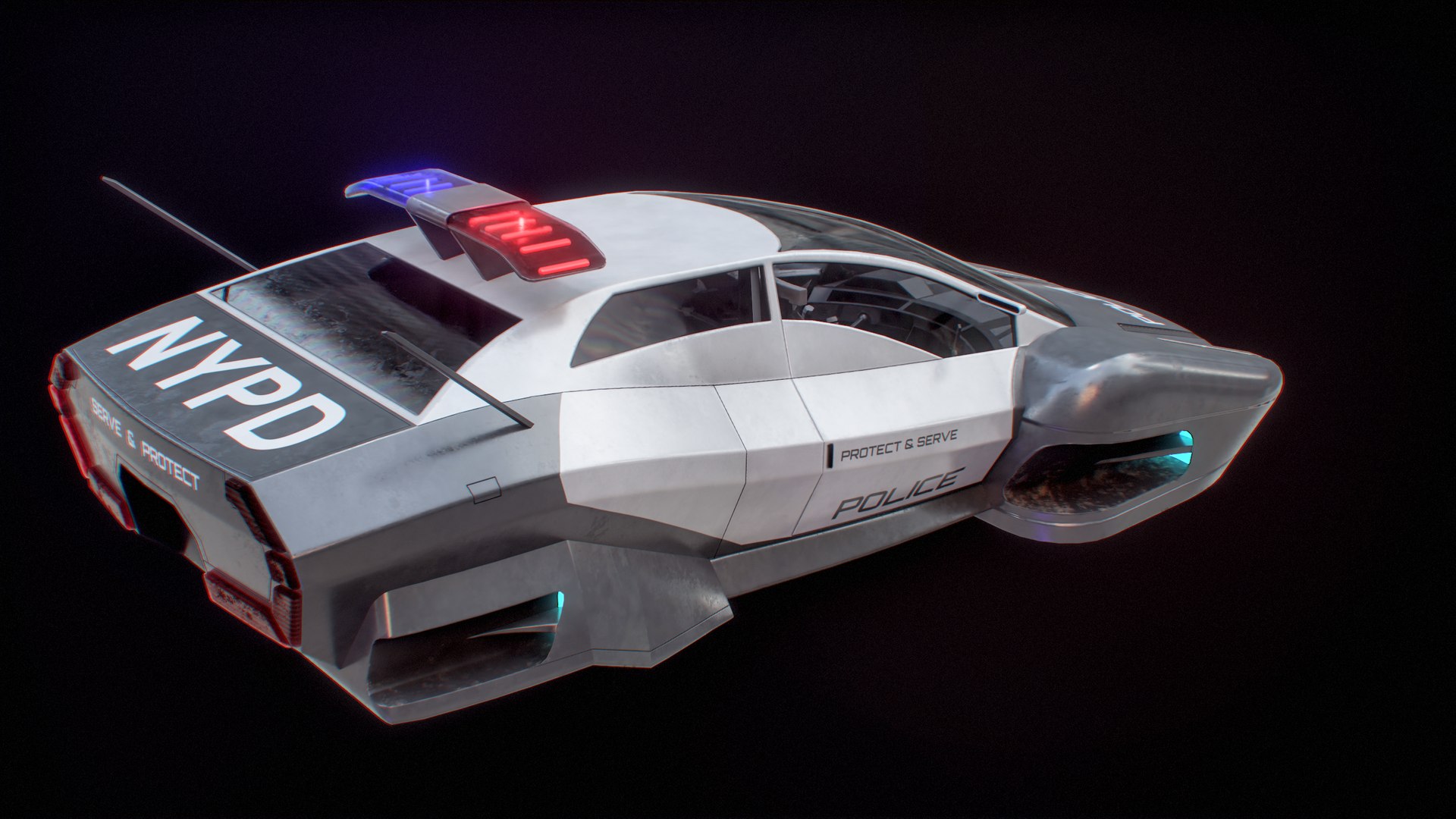 3D Sci-Fi Flying Police Vehicle PBR model https://p.turbosquid.com/ts-thumb/vh/6NEfUB/c8/rendcol_00013/png/1707616156/1920x1080/fit_q87/79ad229af8bf50d201921dee939fb58fa28f01d5/rendcol_00013.jpg