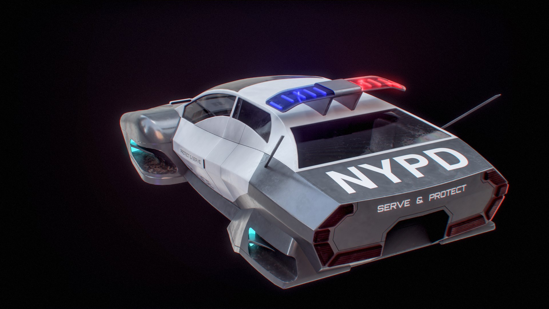 3D Sci-Fi Flying Police Vehicle PBR model https://p.turbosquid.com/ts-thumb/vh/6NEfUB/nF/rendcol_00020/png/1707616163/1920x1080/fit_q87/a48b238c40ba3842b1128dc9cb957f11fb8d1e71/rendcol_00020.jpg