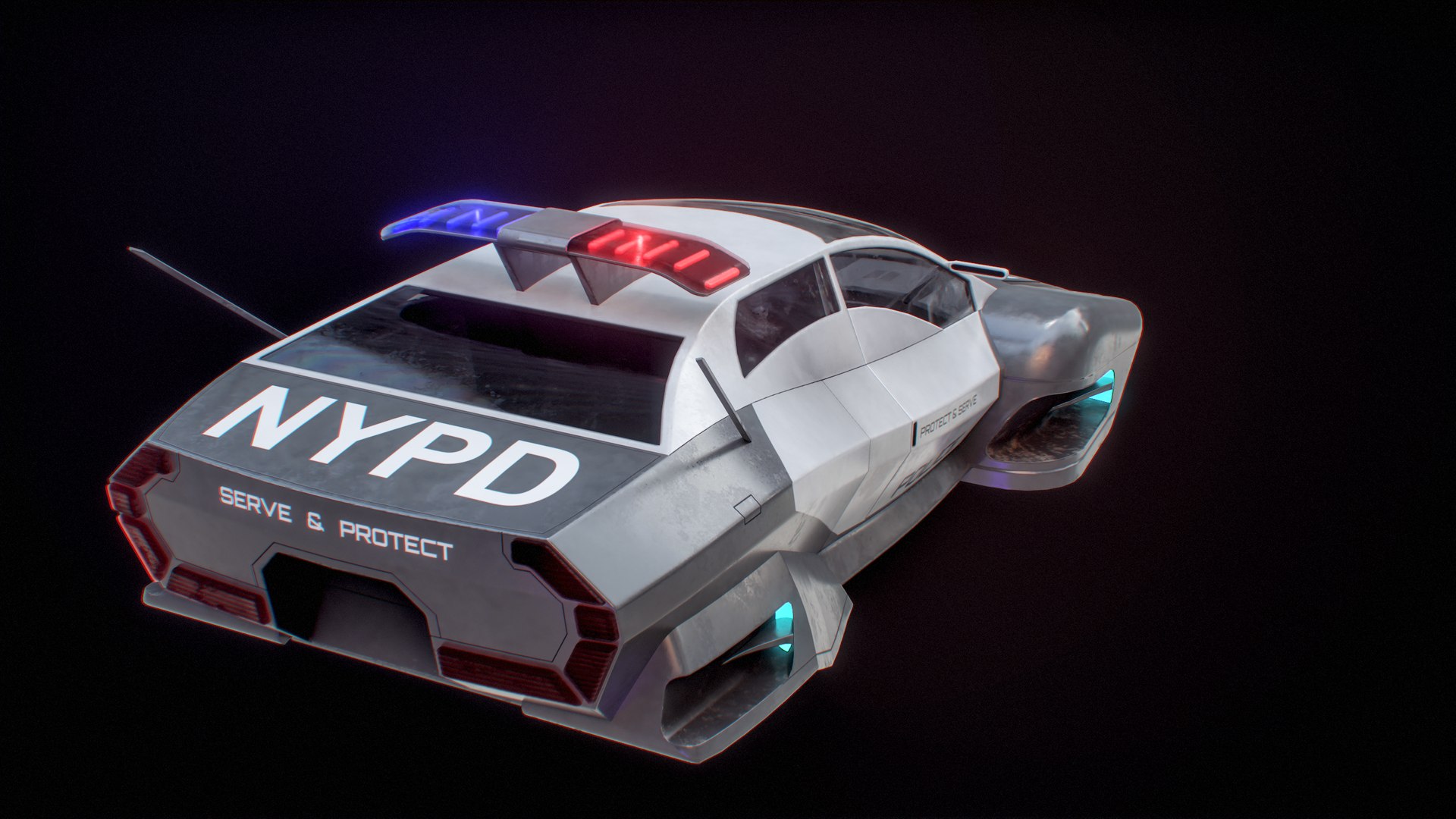 3D Sci-Fi Flying Police Vehicle PBR model https://p.turbosquid.com/ts-thumb/vh/6NEfUB/nQ/rendcol_00015/png/1707616158/1920x1080/fit_q87/639266e36c9bdddcfd2a63a50277172aa1aa411c/rendcol_00015.jpg