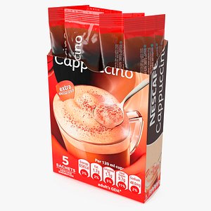 Nescafe Cappuccino Box Opened
