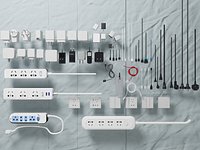 Power Strips Chargers Adapters Cables Pack