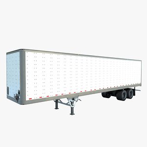 Semi Trailer 01 For Heavy Truck All PBR Unity UE Textures