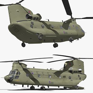 Chinook CH47 RAF model