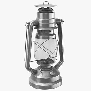 3D kerosene lantern model