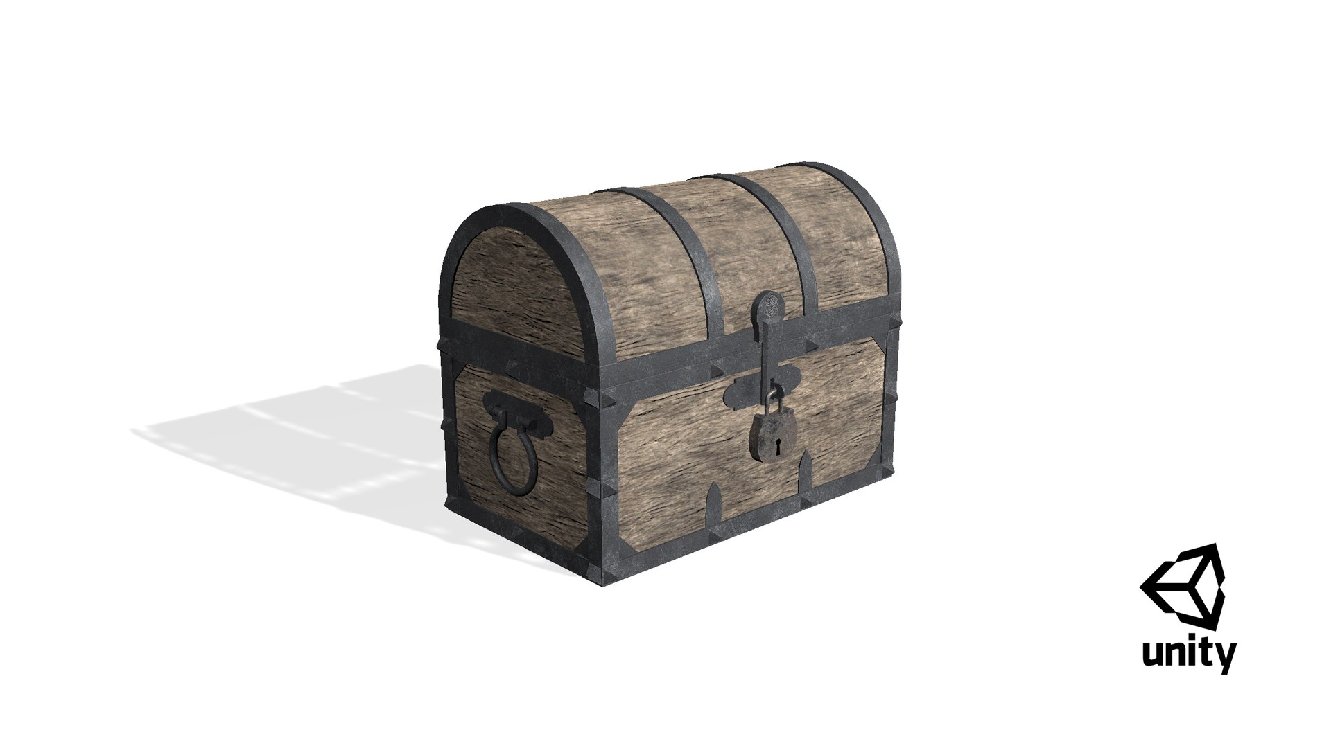 3D Wooden Chest Model - TurboSquid 1709050
