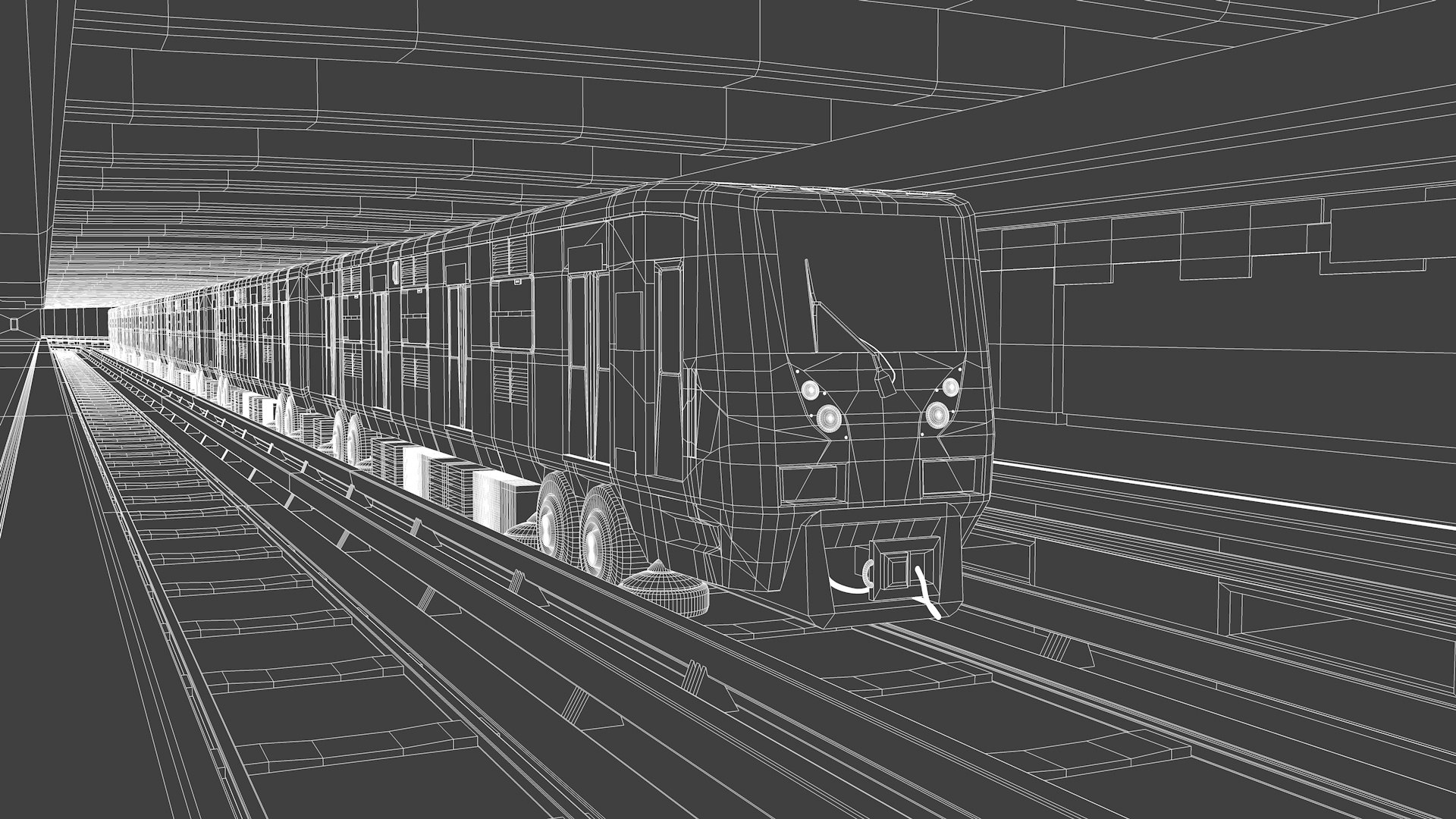 Metro Cdmx Train Model - TurboSquid 1409333