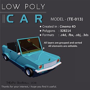 Low Poly Car