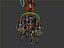 Montaż Robot Model Rigged 3D