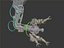 Montaż Robot Model Rigged 3D