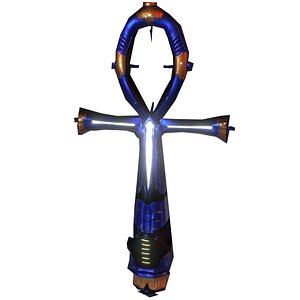 Ankh Futuristic Weapon HQ 3D