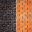 Bricks wall set
