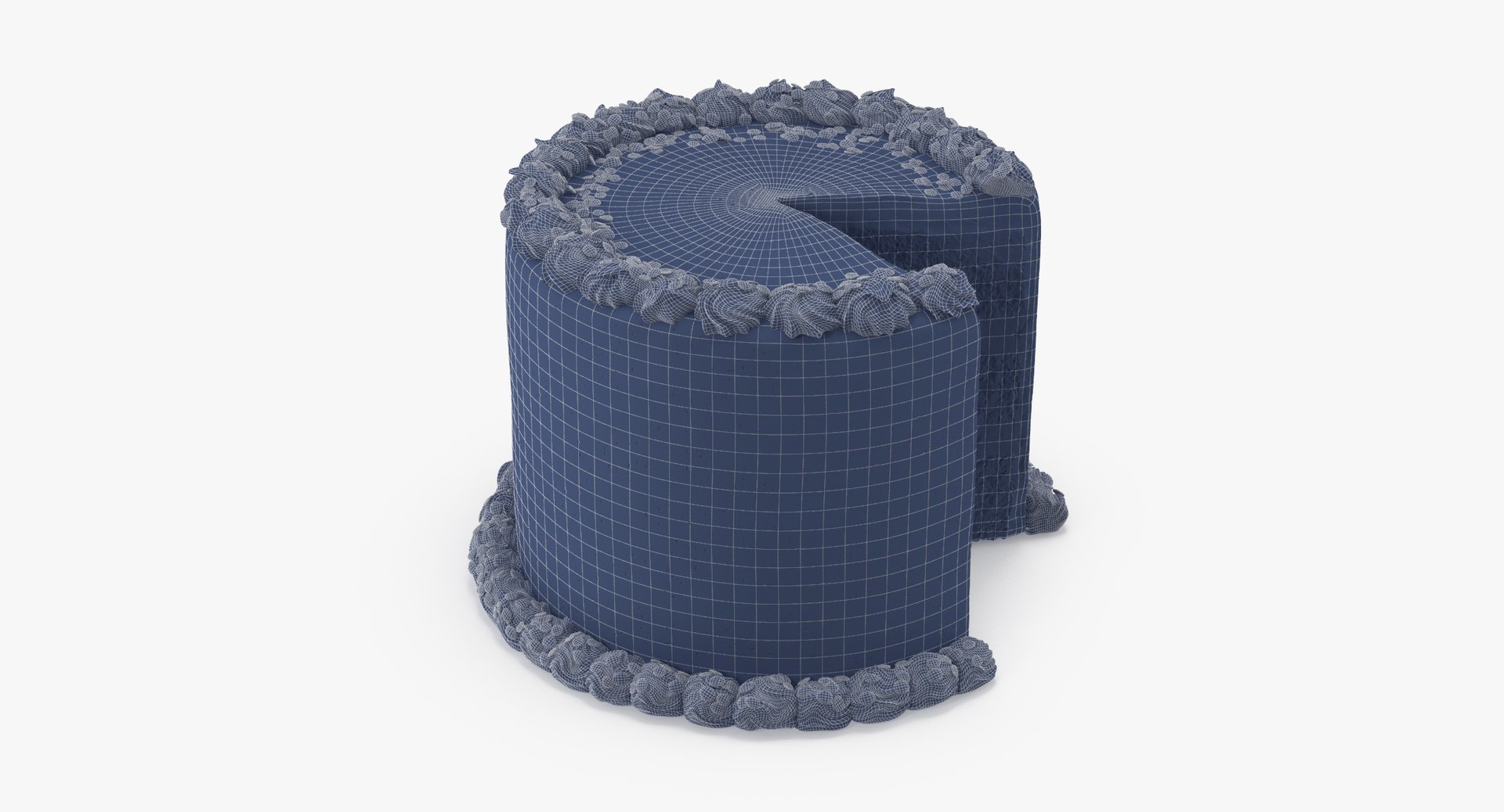 3d Model Of Cake 03