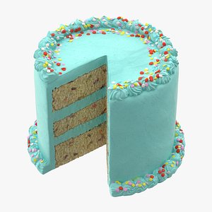3d model of cake 03