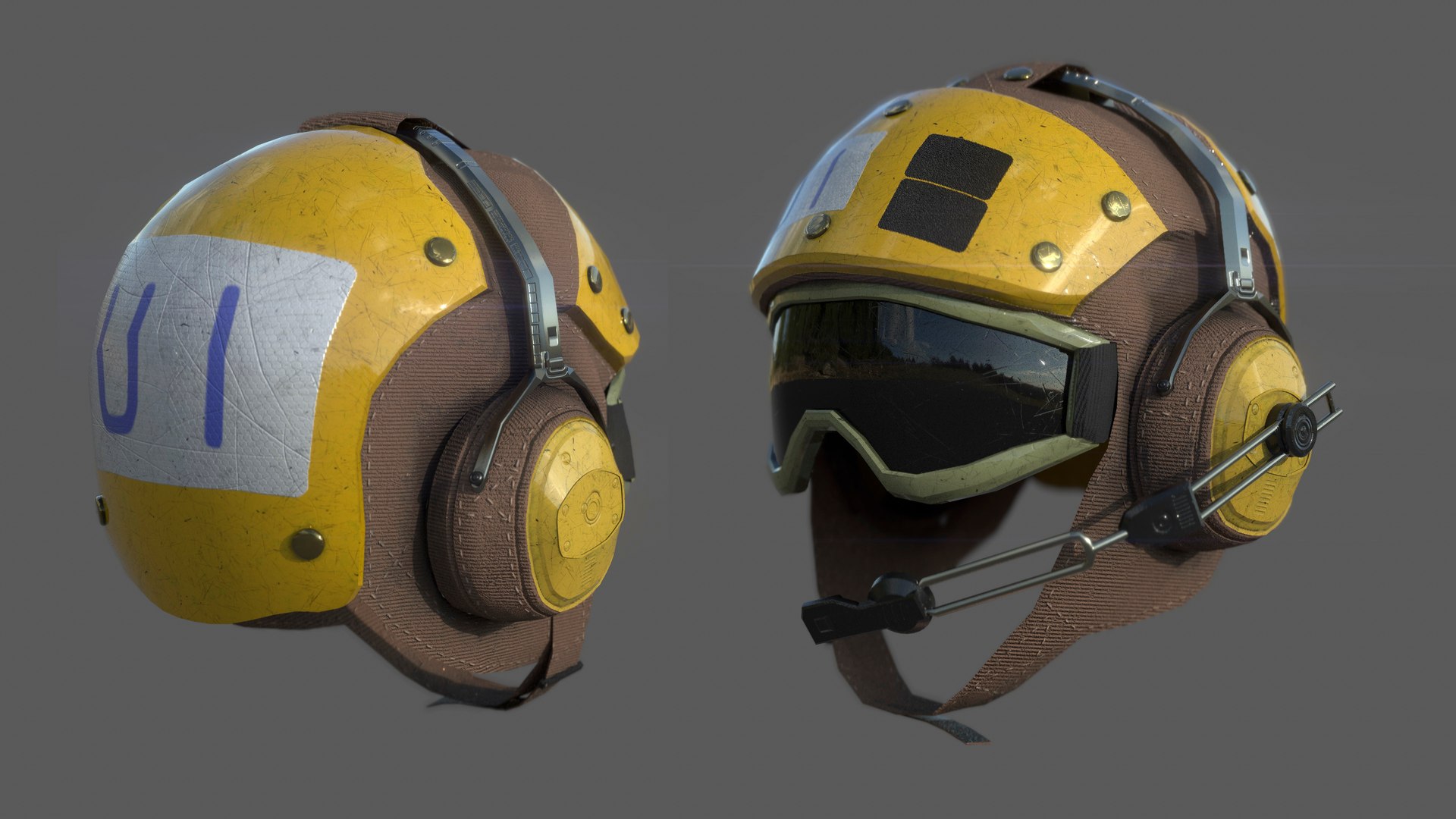 Flight deck hot sale crew helmet