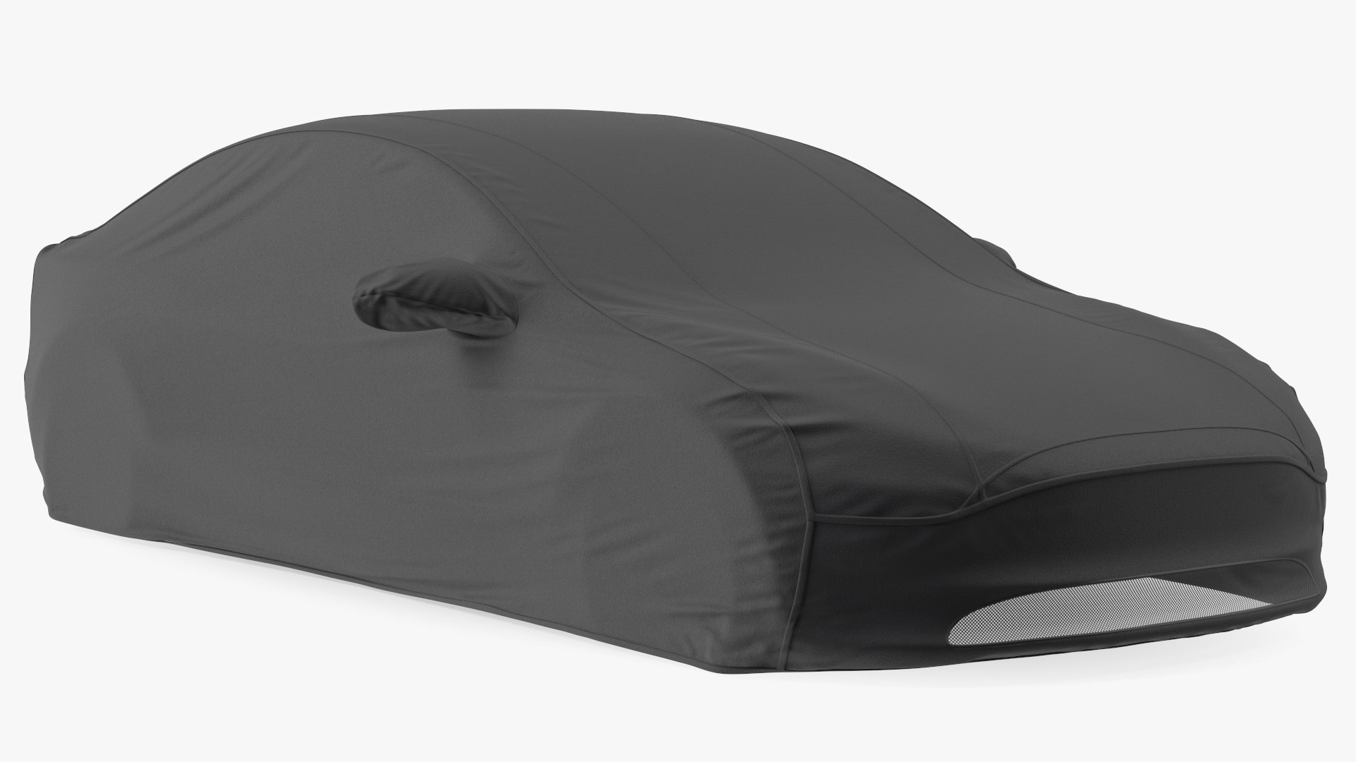 Car Cover for Tesla Model 3 Black 3D model preview
