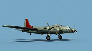 Boeing B-38A Flying Fortress HP V01 Olive drab 3D