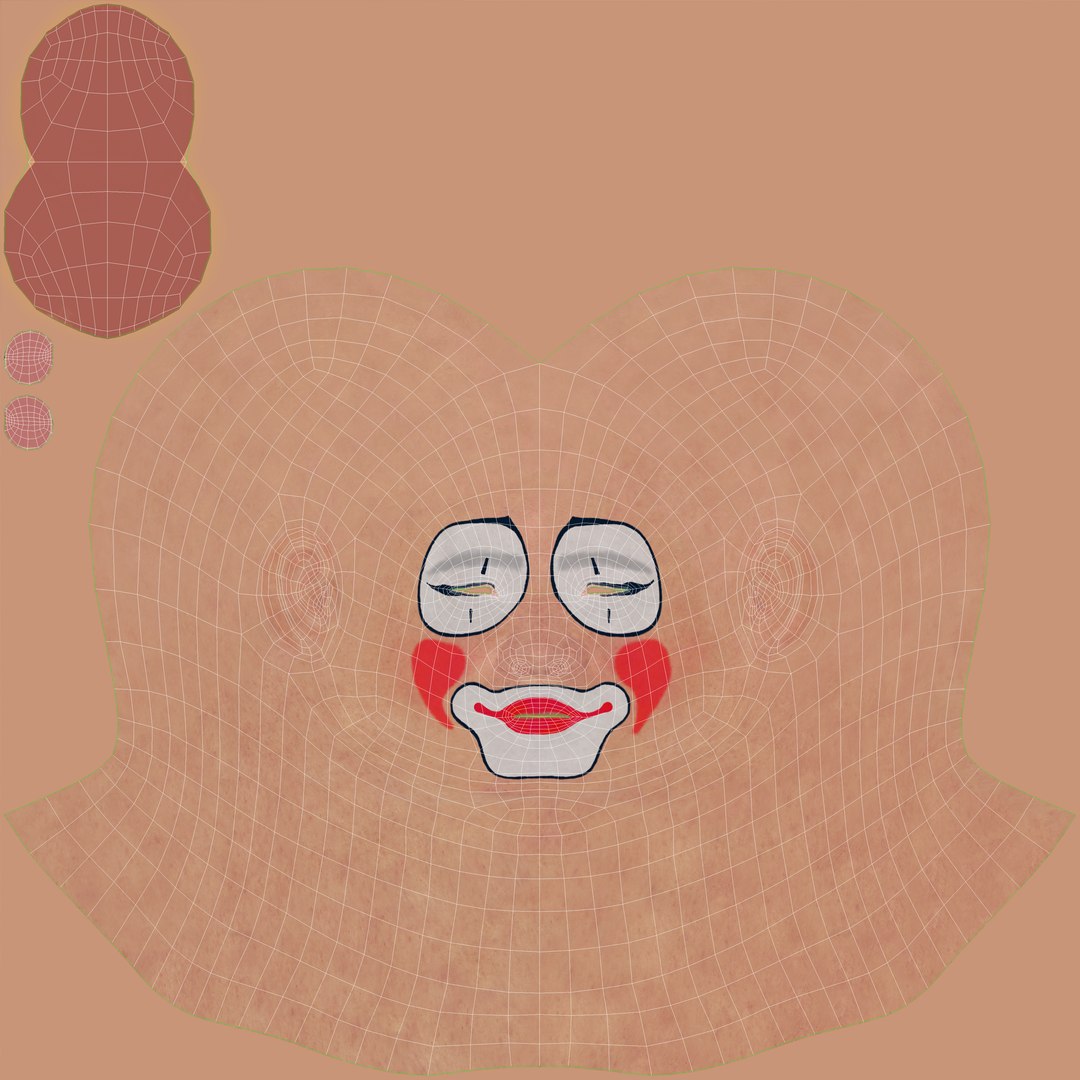 Clown v 2 3D model https://p.turbosquid.com/ts-thumb/vi/3AEk4f/Rr/01_uv/jpg/1641358526/1920x1080/fit_q87/9ed3ec91cbc68172b25921ab0fb7d4b90af28599/01_uv.jpg