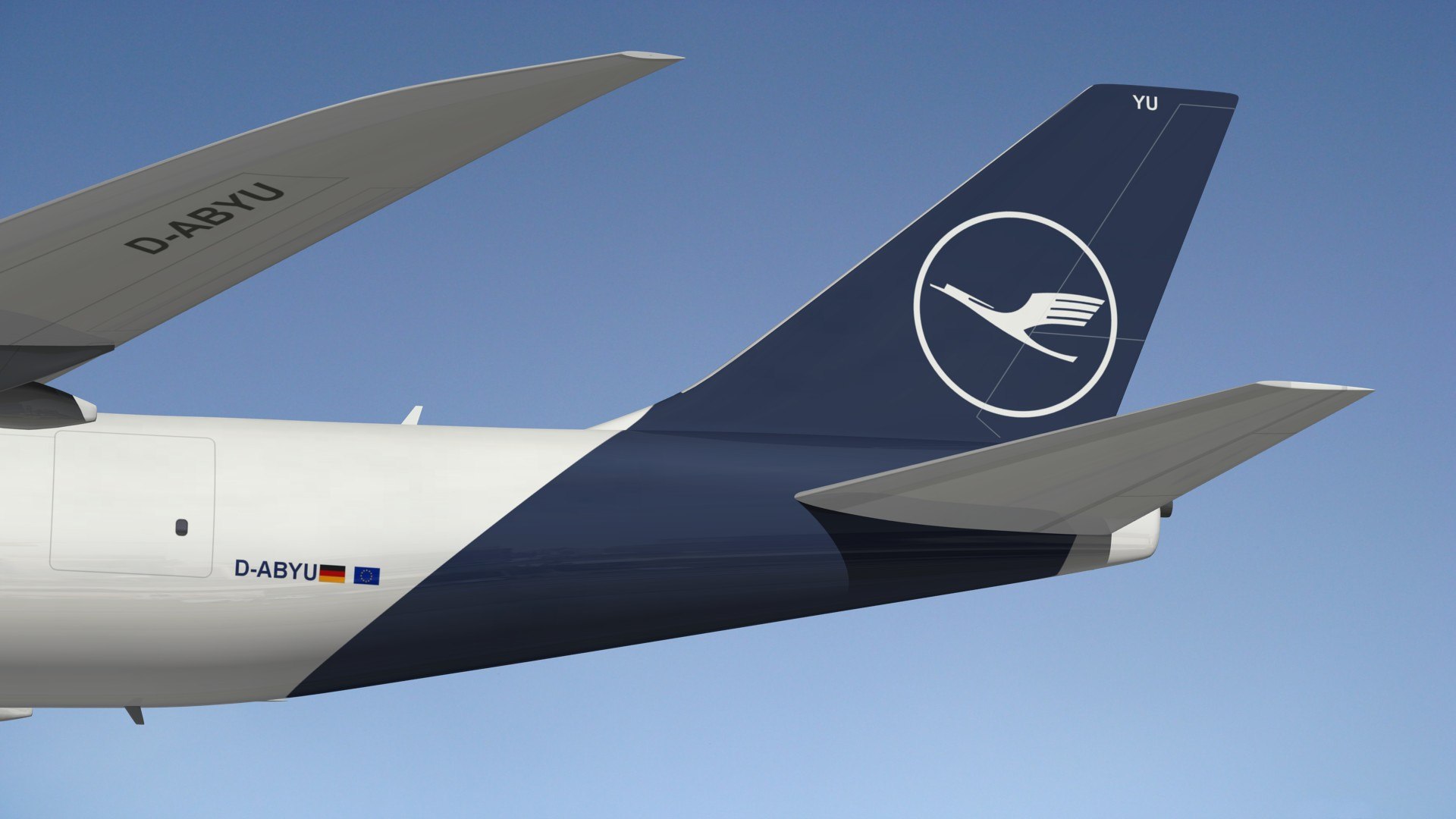 3D B748 F Lufthansa Cargo - TurboSquid 2196926