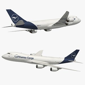 3D B748 F Lufthansa Cargo