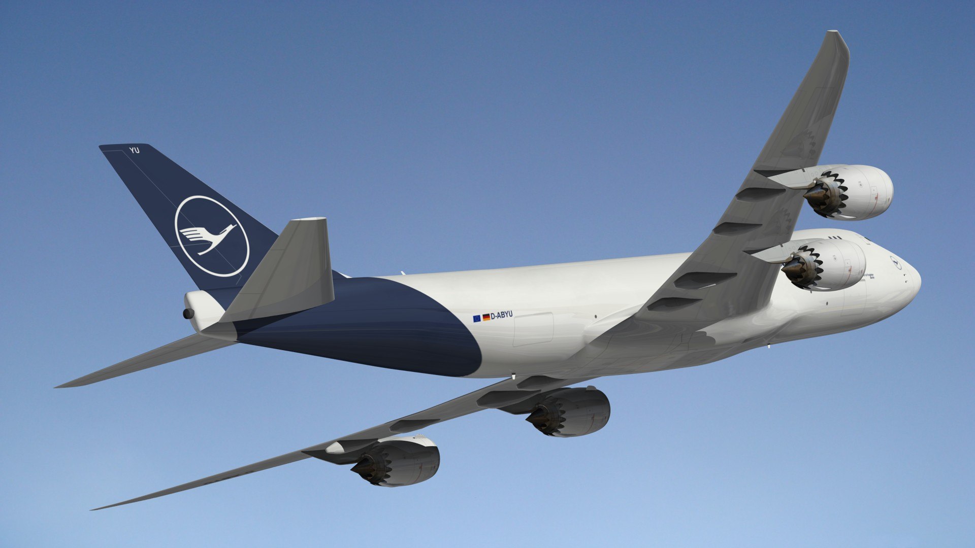 3D B748 F Lufthansa Cargo - TurboSquid 2196926