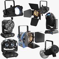Detailed Seven Stage Lights