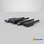 USB Plugs v2 3D model