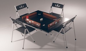 Rummikub Table 3d Model