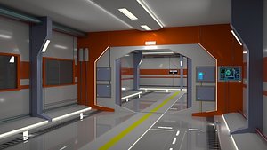 Space hallway