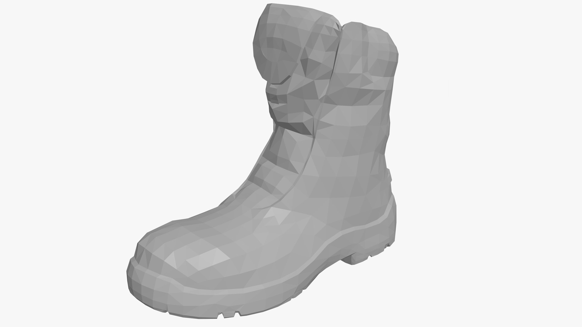 3D Workman Safety Mining Boot Model - TurboSquid 2298668