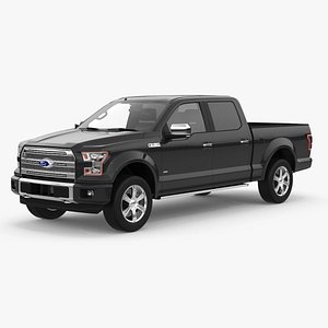 Ford F150 Pickup Truck Simple Interior