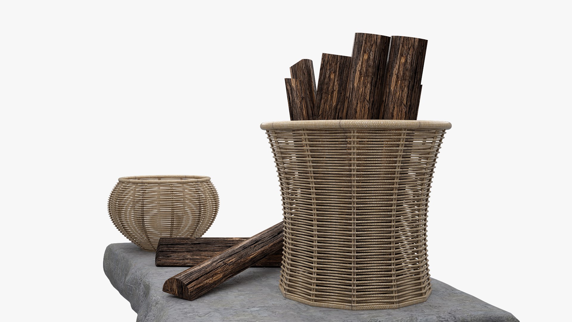 wicker basket 3D model https://p.turbosquid.com/ts-thumb/vi/V2aHCf/c3/wicker_straw_basket_4/jpg/1642861199/1920x1080/fit_q87/79f37f88ca2b6993c062169b6b7ebc50a3a562f2/wicker_straw_basket_4.jpg