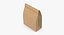 closed grocery bags mockup 3D model