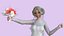 Cartoon Bride 3D model